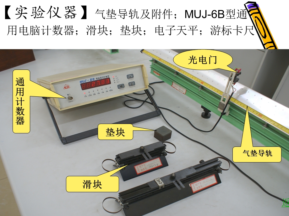 试验4用气垫导轨测量速度和加速度课件.ppt_第2页