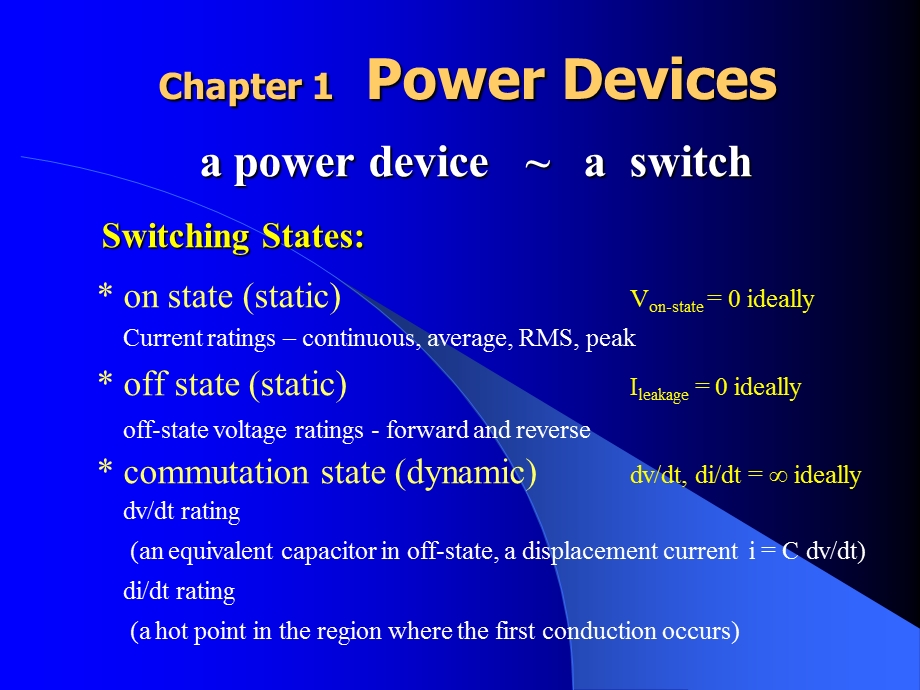 电力电子技术基础(英文)-Cha1Devices课件.ppt_第1页