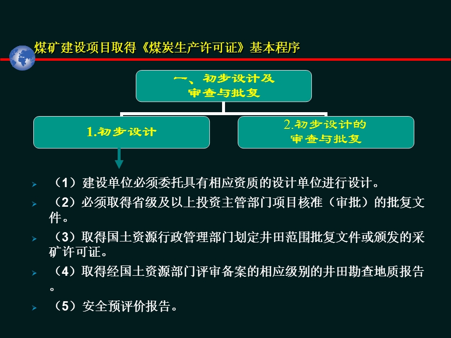 煤矿建设项目取得《煤炭生产许可证》基本程序课件.ppt_第3页