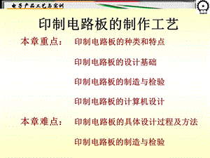 电子工艺第三章印制电路课件.ppt