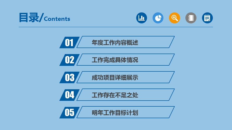 述职报告年终总结通用PPT模板课件.pptx_第3页