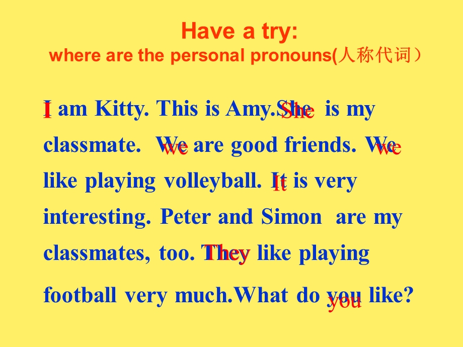 牛津译林-七年级上册-Unit3-Grammar-Personal-pronouns--subject-and-object-forms课件.ppt_第3页