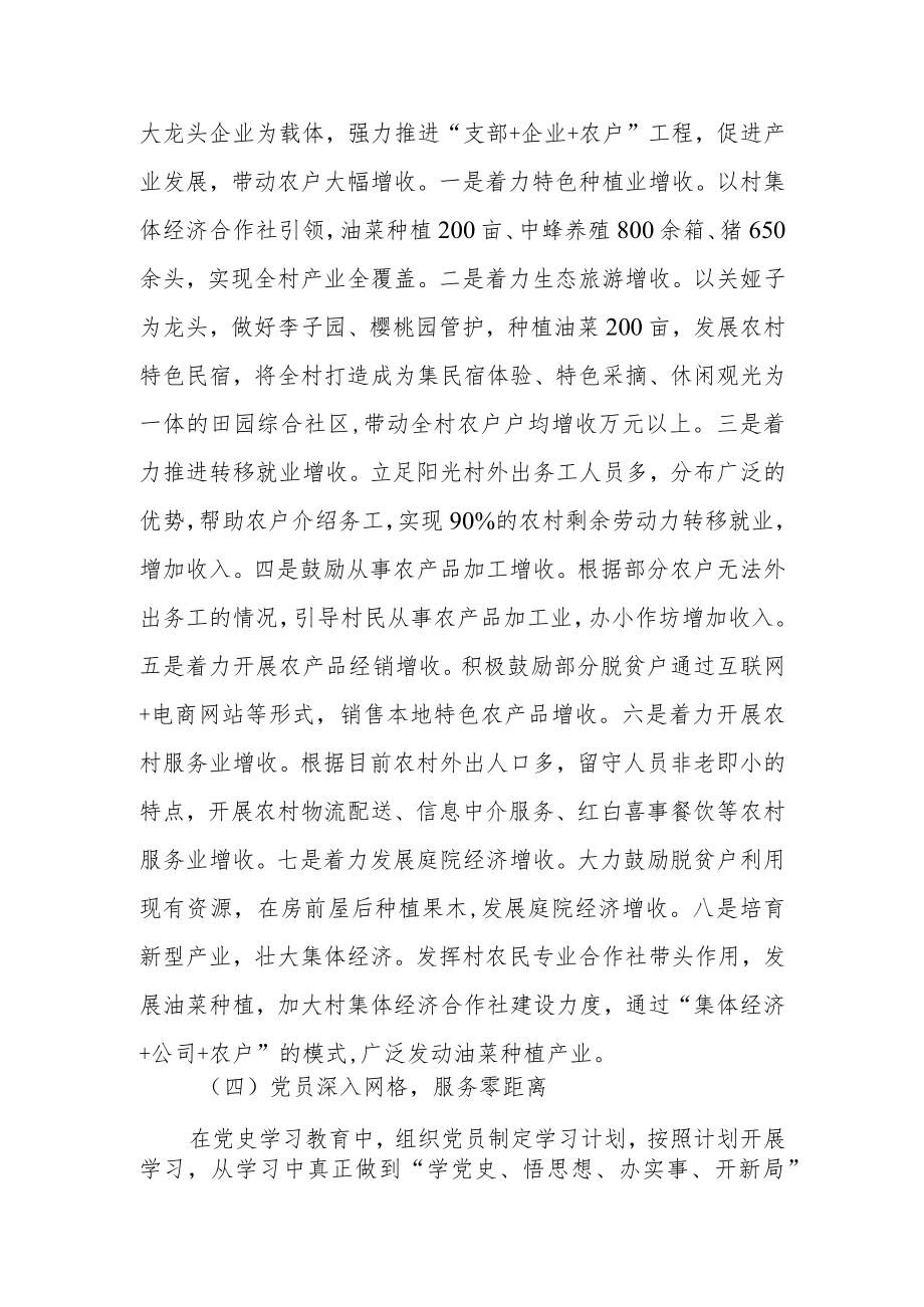 乡村党支部书记抓党建工作述职报告.docx_第2页