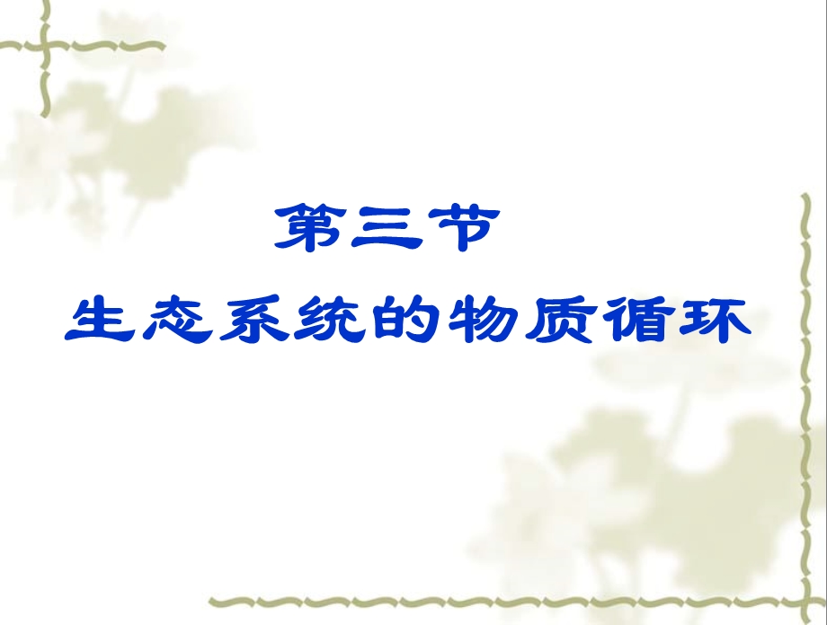 生态系统的物质循环(上课用)课件.ppt_第1页