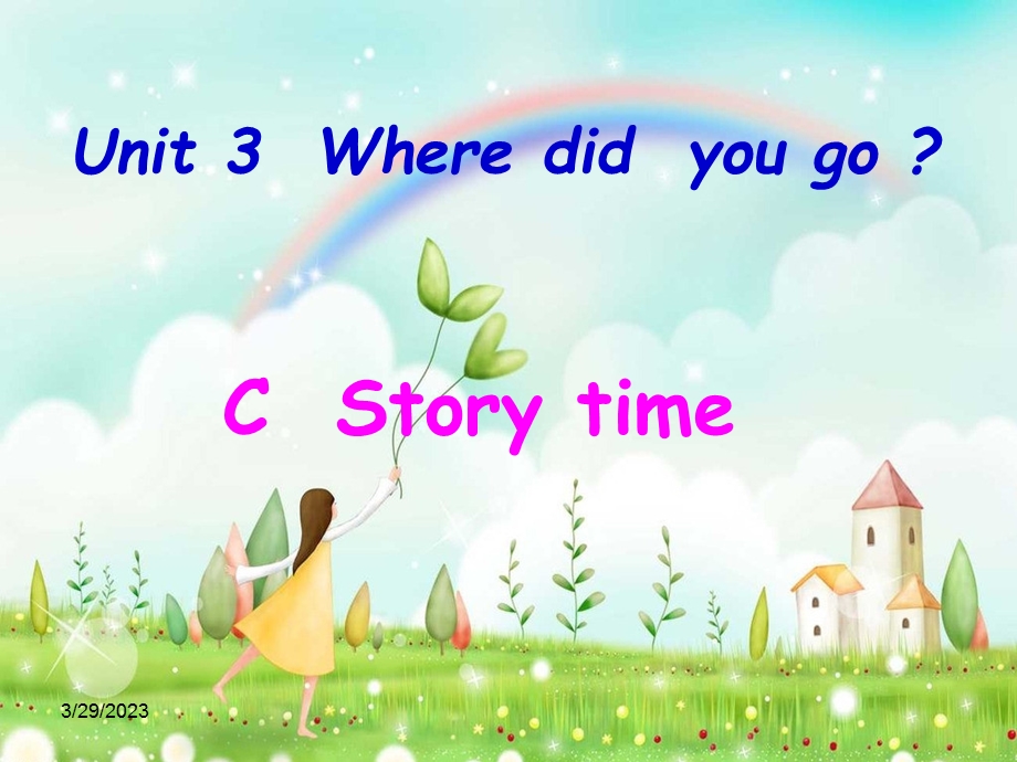 新版六年级英语下册unit3_C_Story_time课件.ppt_第1页