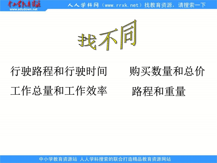 苏教版六年级下册成正比例的量ppt课件.ppt_第3页