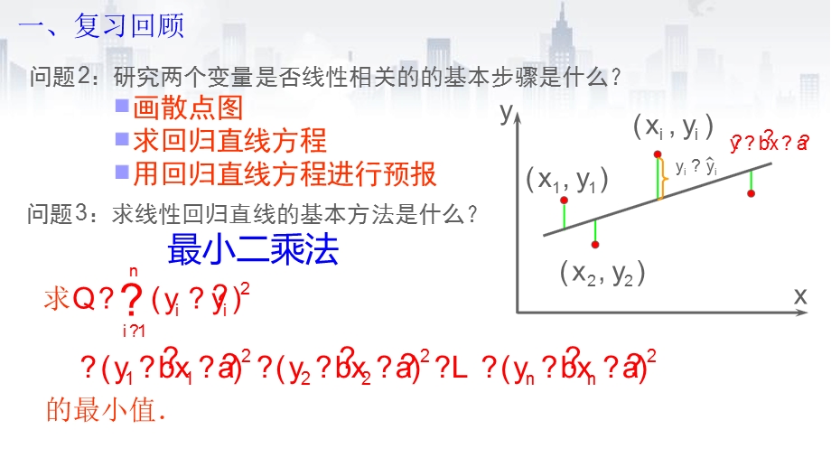 2020年高二网课ppt课件回归分析的基本思想及初步应用.ppt_第3页