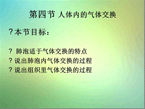 苏教版七年级下册人体内的气体交换课件.ppt