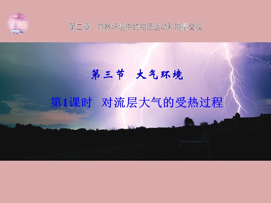 新教材ppt课件大气的运动.ppt_第1页