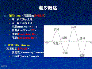 第四章潮汐概述课件.ppt