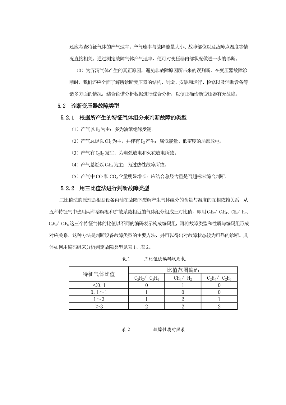 浅谈油色谱分析在变压器故障诊断中的应用.doc_第3页