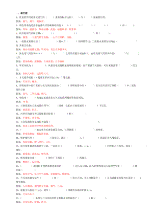 脱硫检修试题库.doc