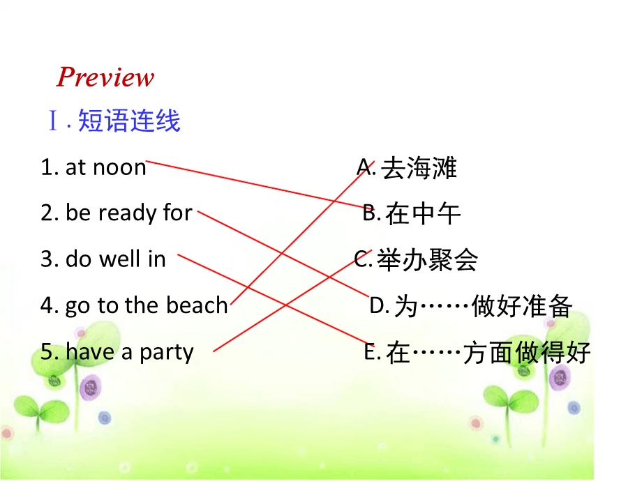 冀教版七年级英语下册Unit8Lesson46GetReadyforSummerHolidayppt课件.ppt_第3页