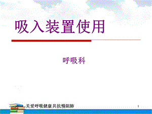 吸入装置使用学习ppt课件.ppt