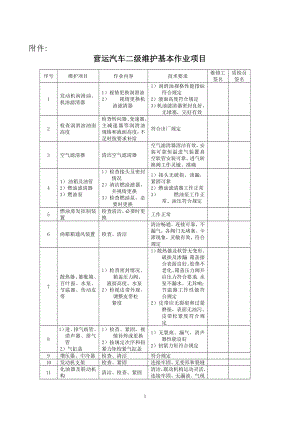 汽车二级维护.doc