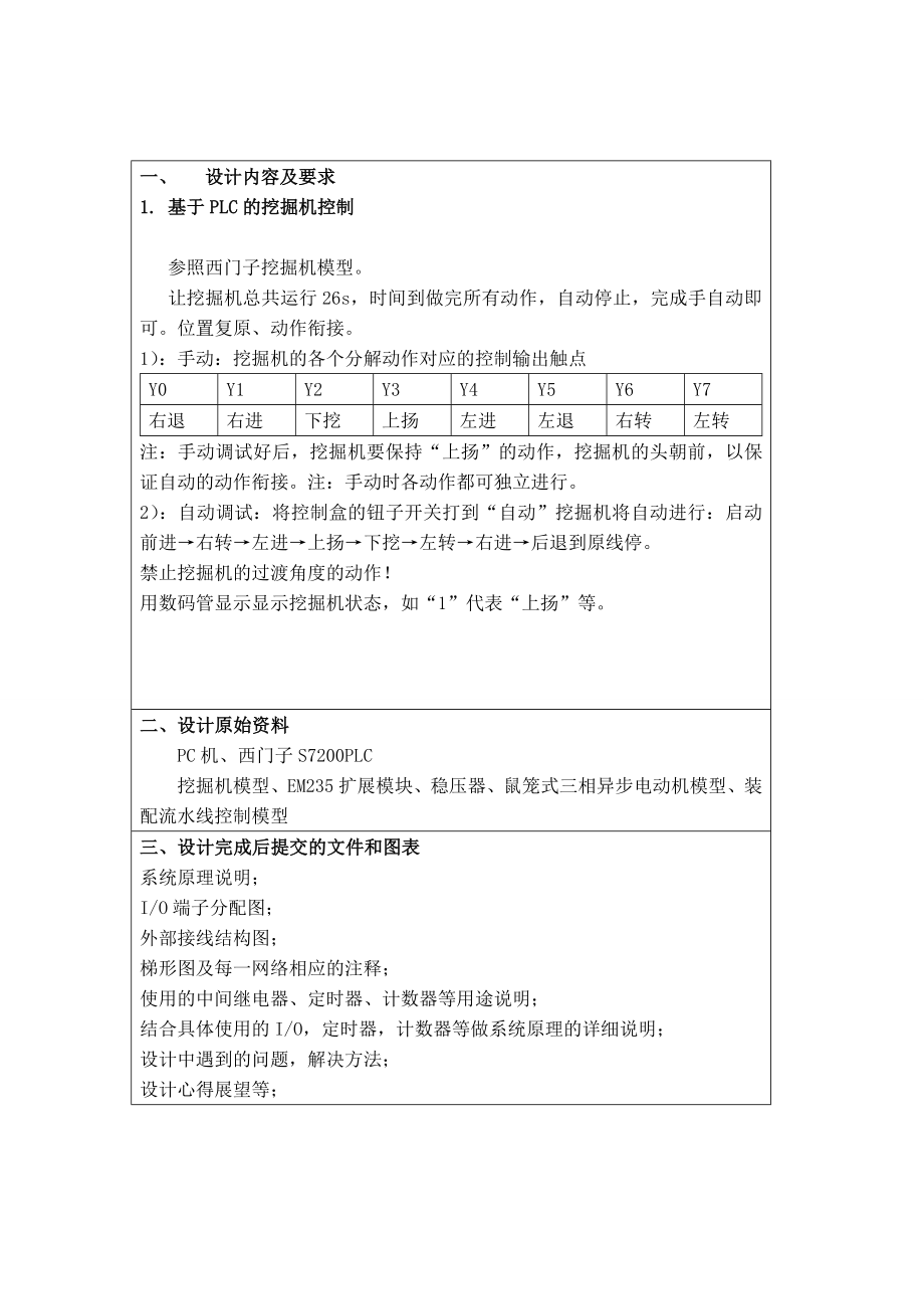 基于PLC的挖掘机控制设计报告.doc_第3页