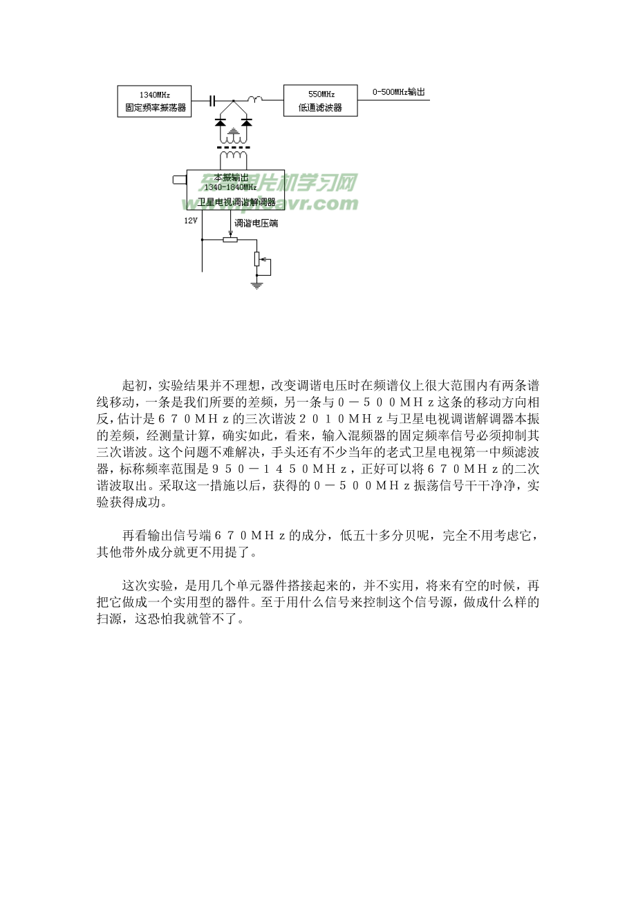 扫频信号源电路图与工作原理.doc_第3页