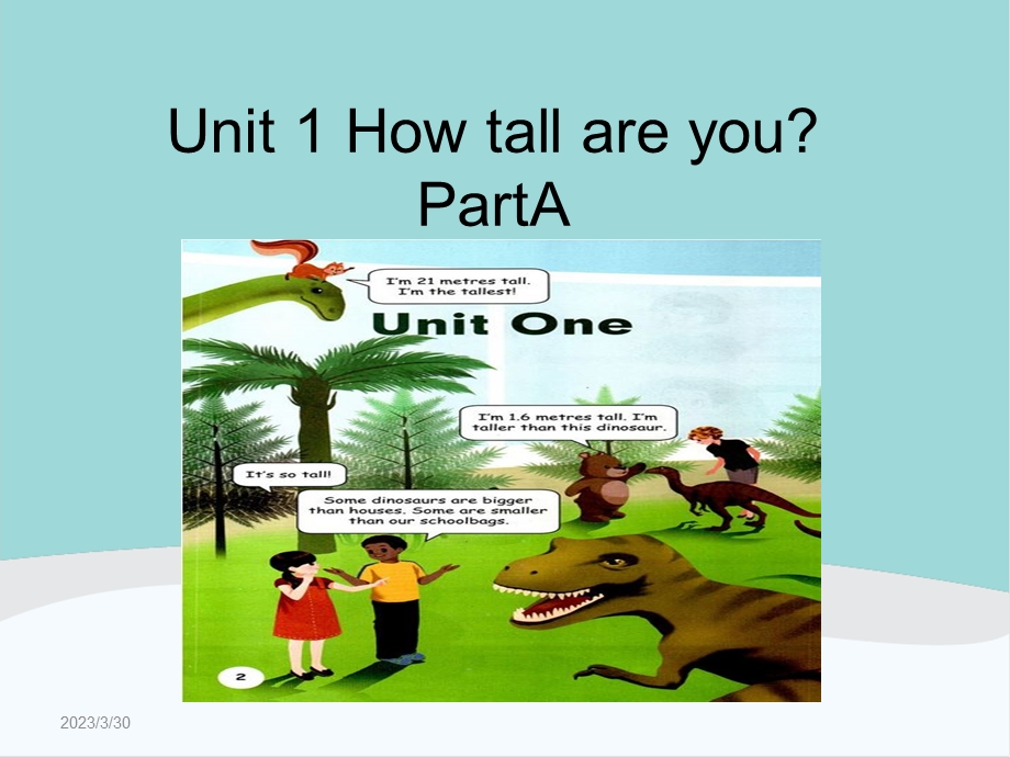 六年级英语下册Unit-1-How-tall-are-youppt课件.pptx_第1页