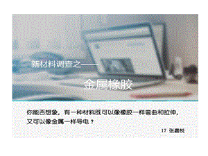 金属橡胶材料调研的资料课件.ppt