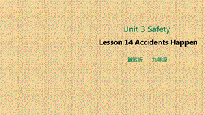 冀教版九年级Lesson-14-Accidents-Happen-ppt课件.ppt