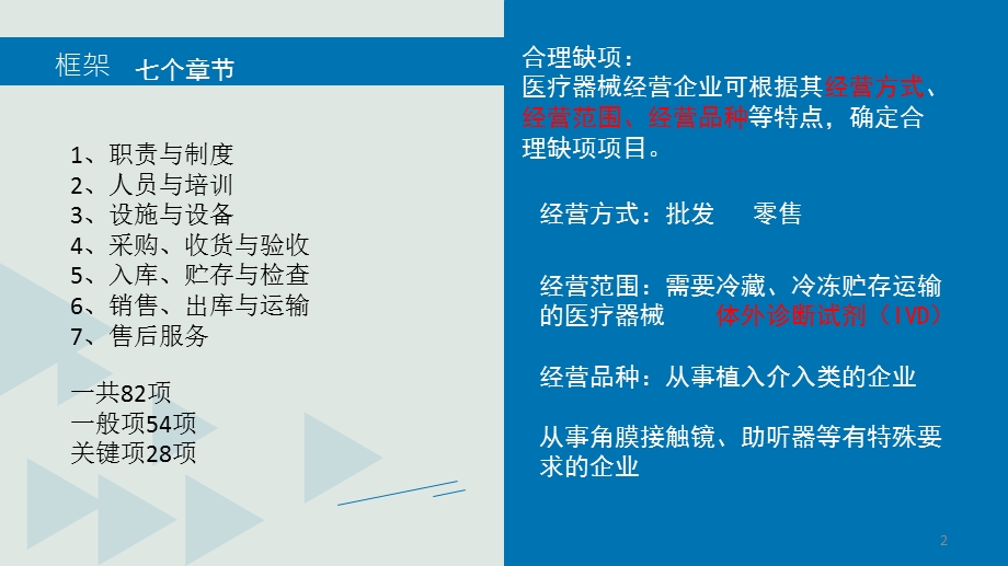 医疗器械经营质量管理规范现场检查指导原则培训课件.ppt_第2页