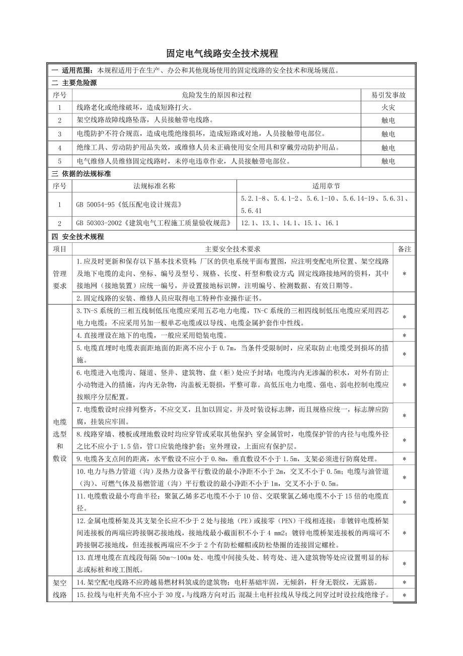 02固定电气线路安全技术规程.doc_第1页