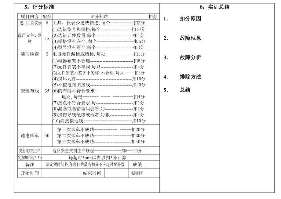 11倒顺开关正反转控制线路的安装与检修.doc_第3页