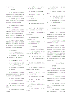 电大8105实用法律基础名词解释参考答案平时作业.doc