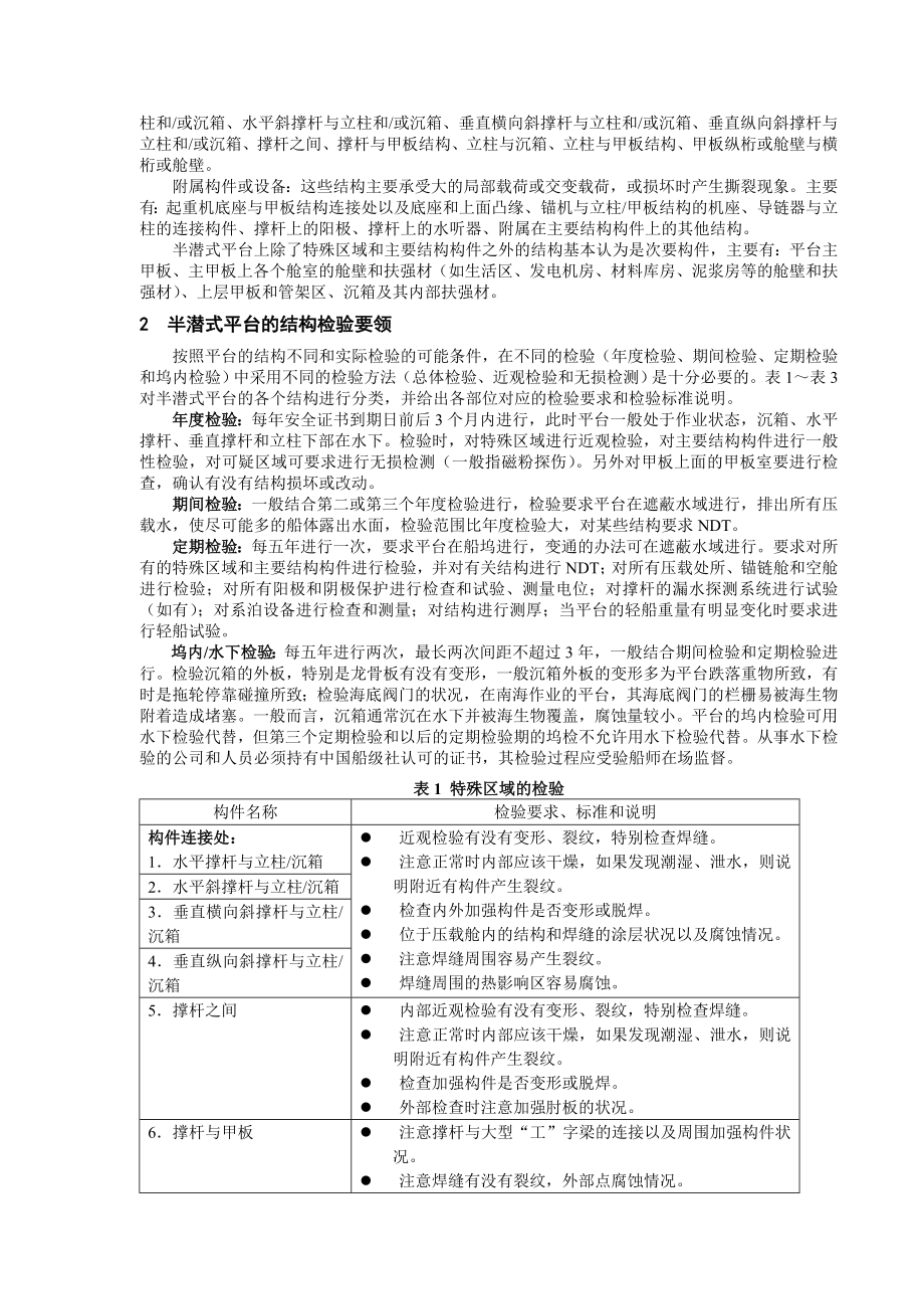 半潜式平台的结构特点及检验要领.doc_第2页