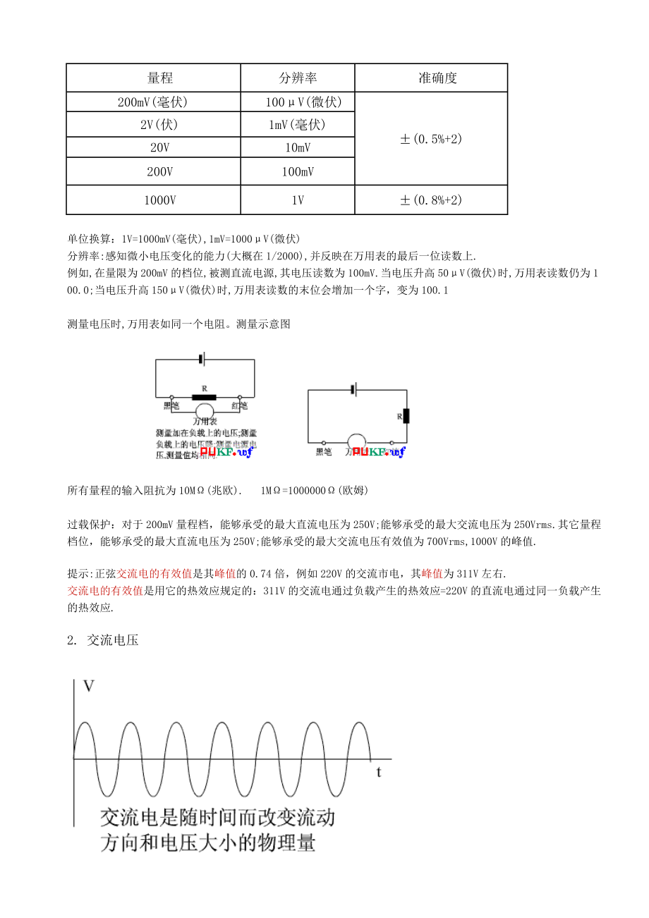 数字万用表使用说明书.doc_第2页