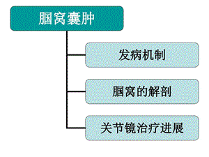 医学ppt课件腘窝囊肿的关节镜治疗.ppt