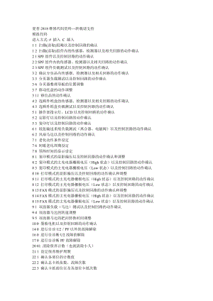 夏普2818维修代码资料.doc