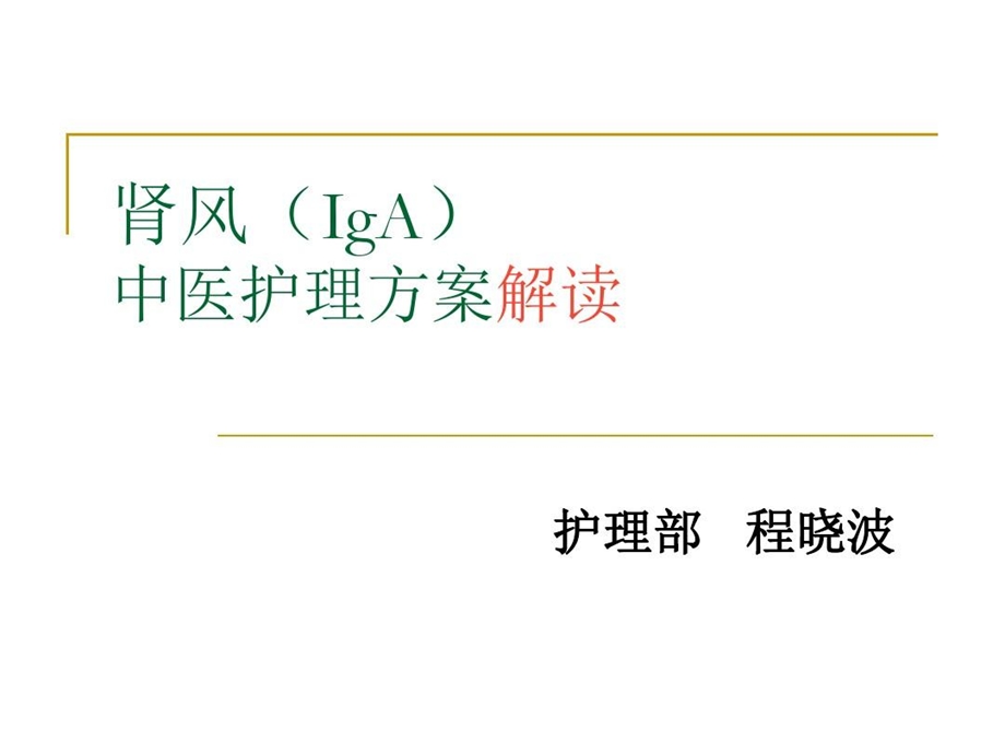 肾风中医护理方案课件.ppt_第1页