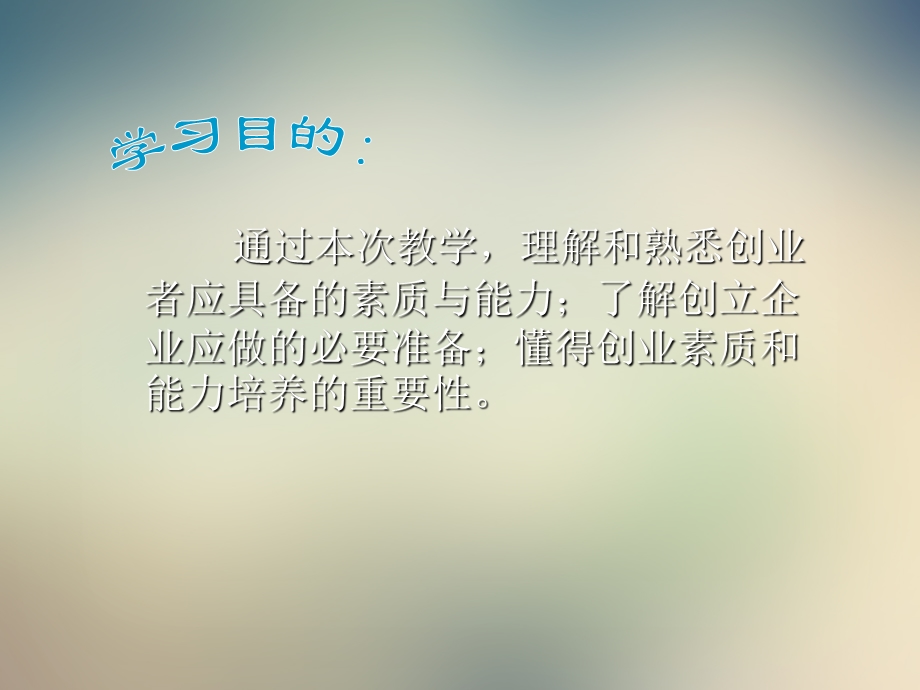 创业者的素质与能力培训课件.ppt_第2页