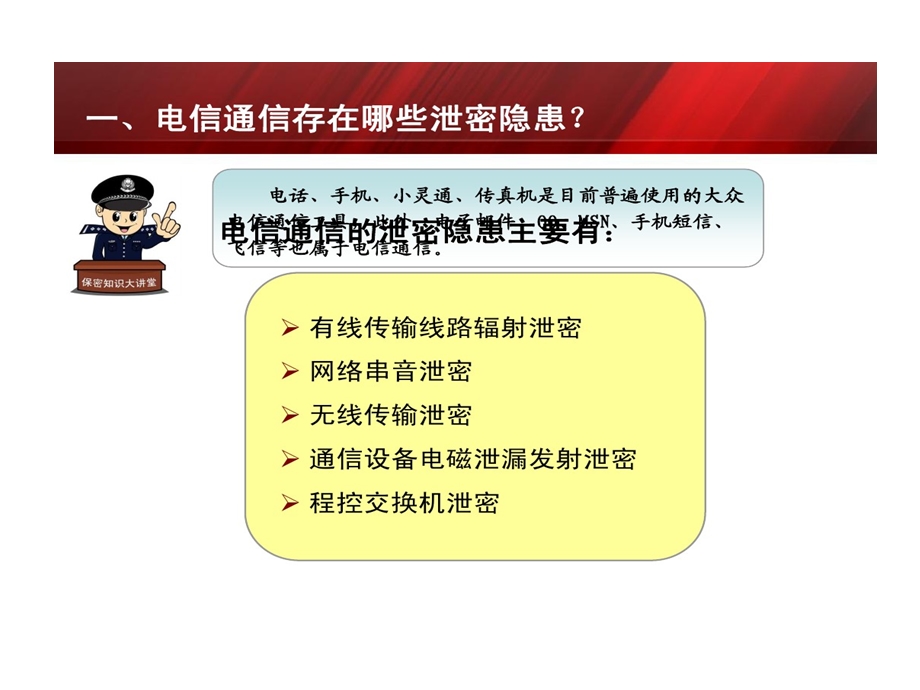 保密宣传教育系列之四通信及办公自动化设备使用管理中保密问题课件.ppt_第3页