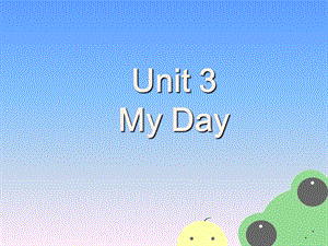 三年级下册英语Unit-3-My-Day-Lesson-16-In-the-Evening课件.ppt