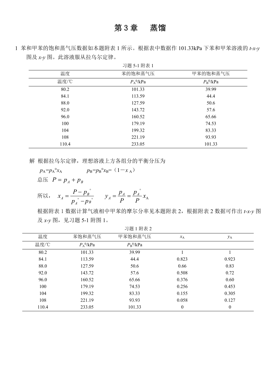 化工原理(周涛)课后答案.doc_第1页