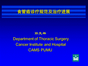 食管癌诊疗规范及治疗进展课件.ppt