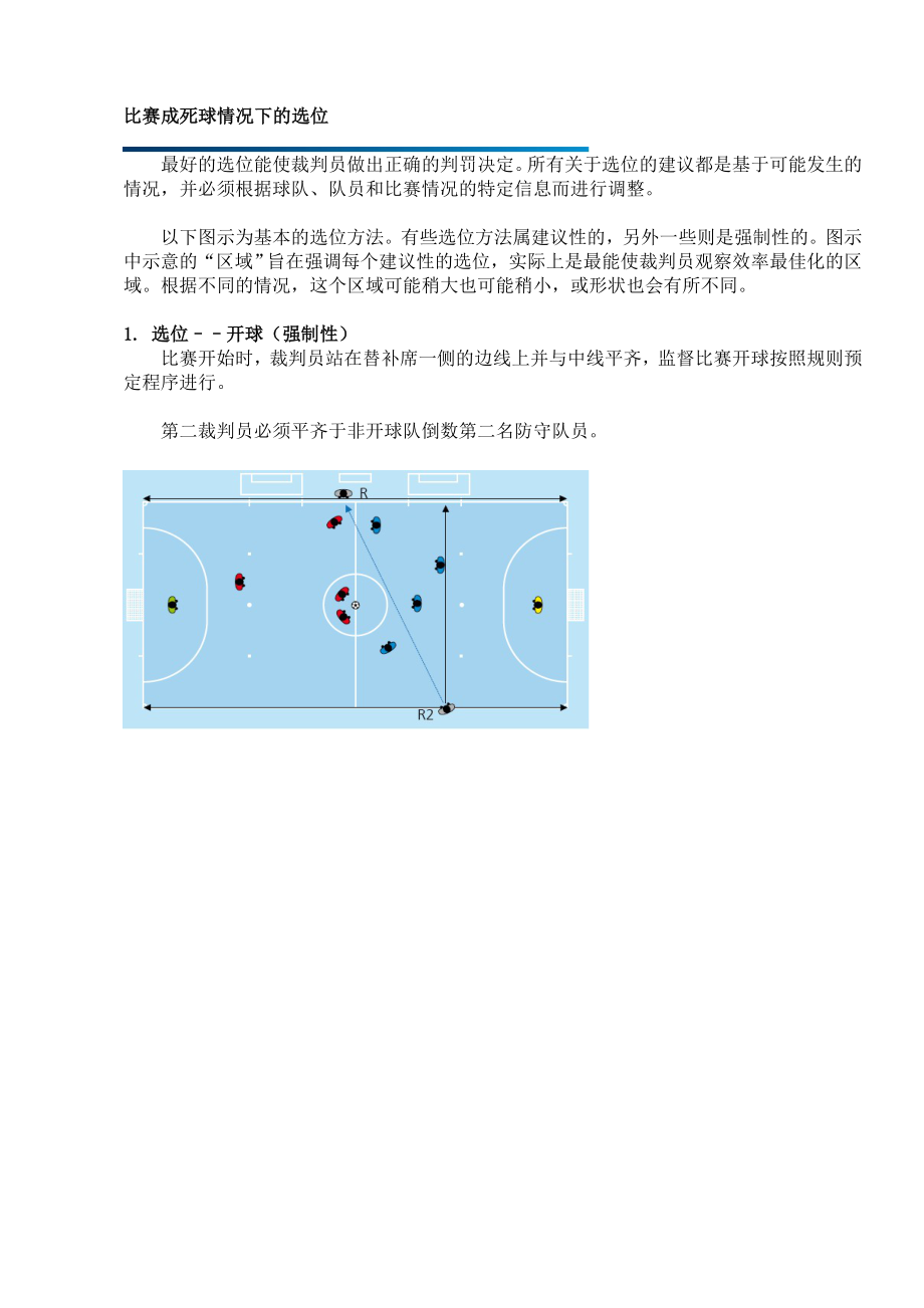 五人制足球裁判选位及手势(全解析).doc_第2页