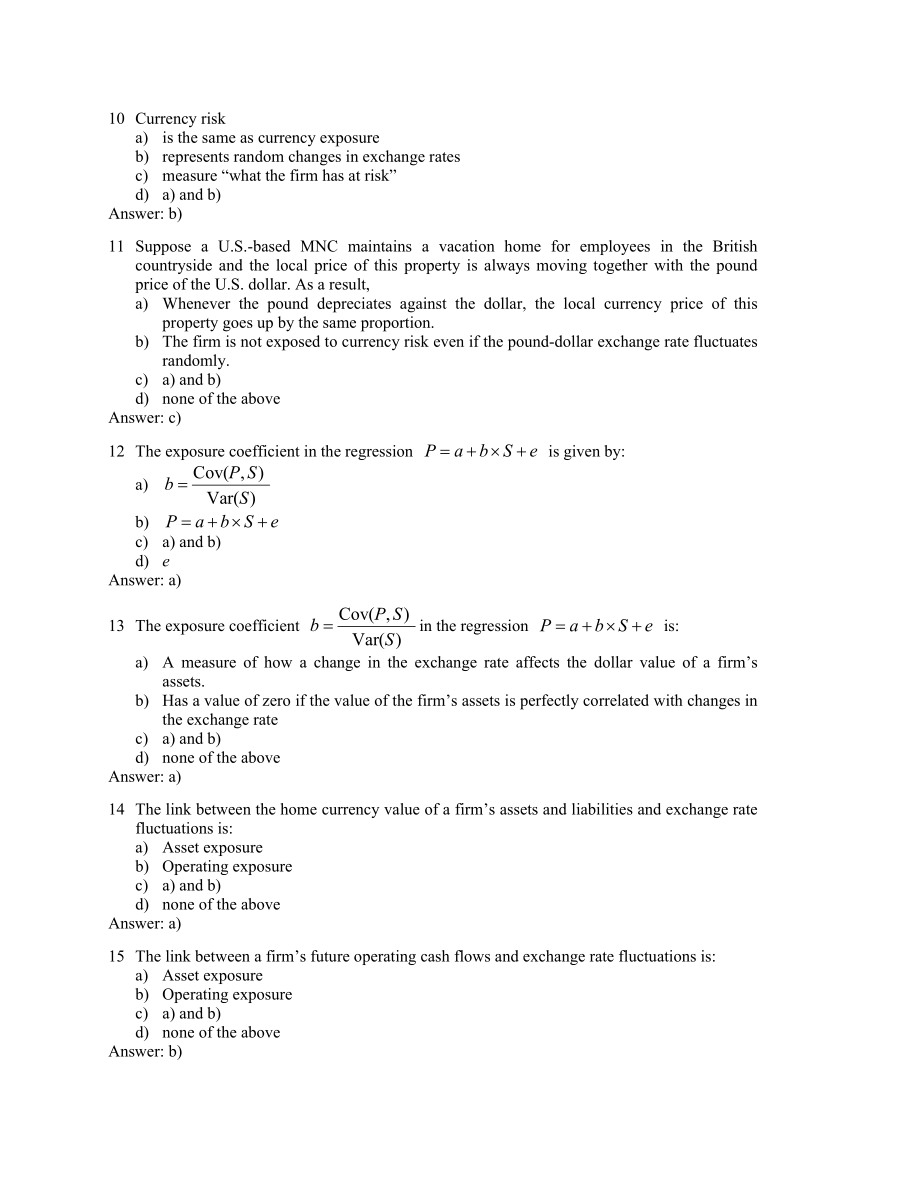 CHAPTER 9 Management of Economic Exposure.doc_第3页