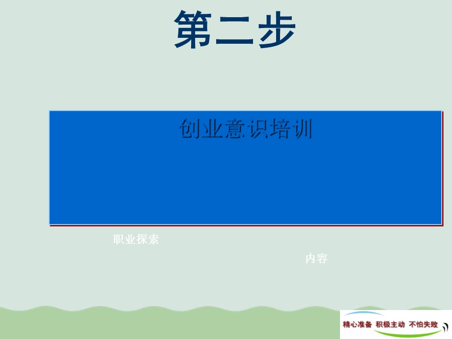 SYB创业意识培训建立一个好的企业构思课件.ppt_第3页