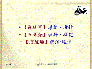 高职考文言文复习(虚词)电子教案课件.ppt