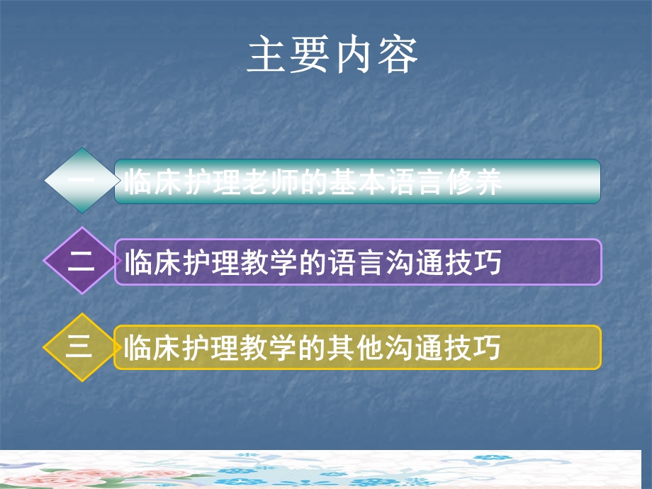 临床护理教学中的有效沟通课件.ppt_第3页