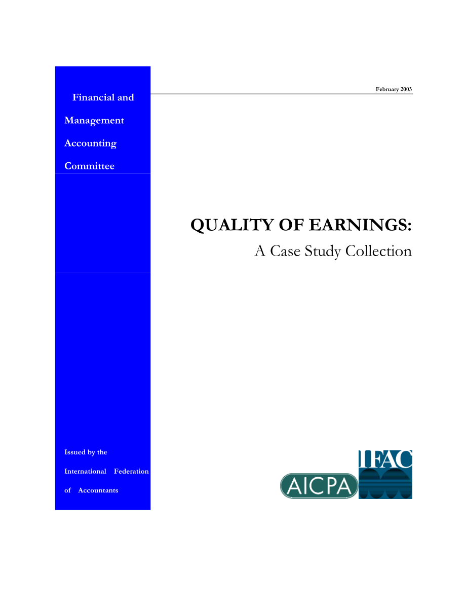 QUALITY OF EARNINGS.doc_第1页