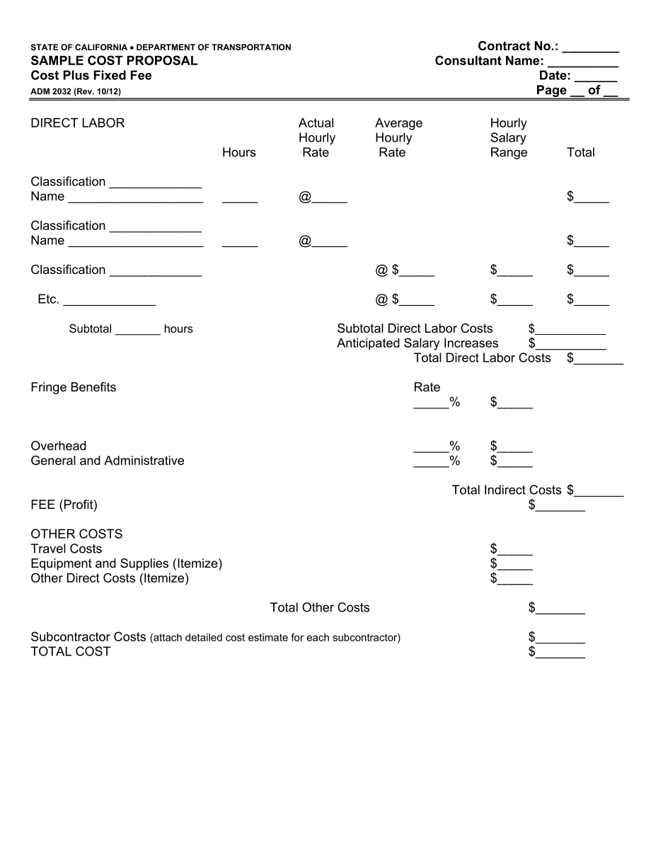 INSTRUCTIONS FOR PREPARING A COST PLUS FIXED …：制备成本加固定指令… .doc_第3页