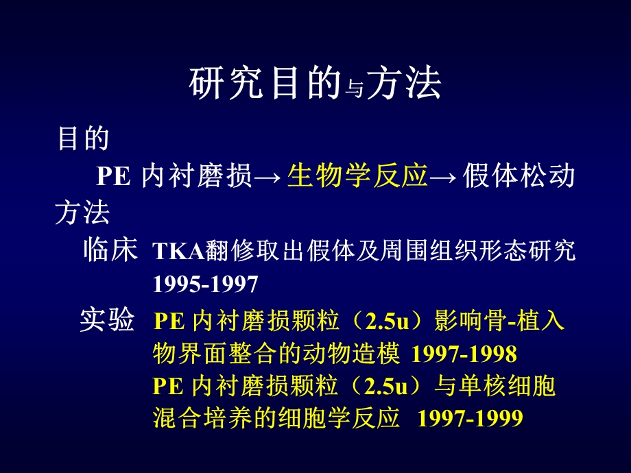 人工全髋聚乙稀假体磨损及其生物学效应课件.ppt_第3页