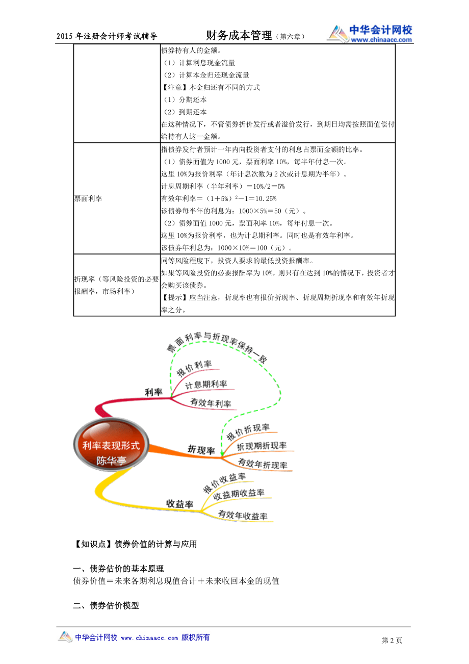 注册会计师陈华亭财务管理讲义cwgljy0601.doc_第2页