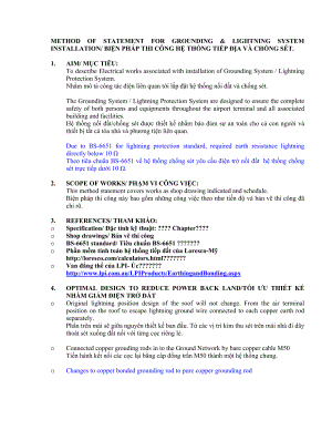 METHOD STATEMENT OF GROUNDING SYSTEM INSTALLATION.doc