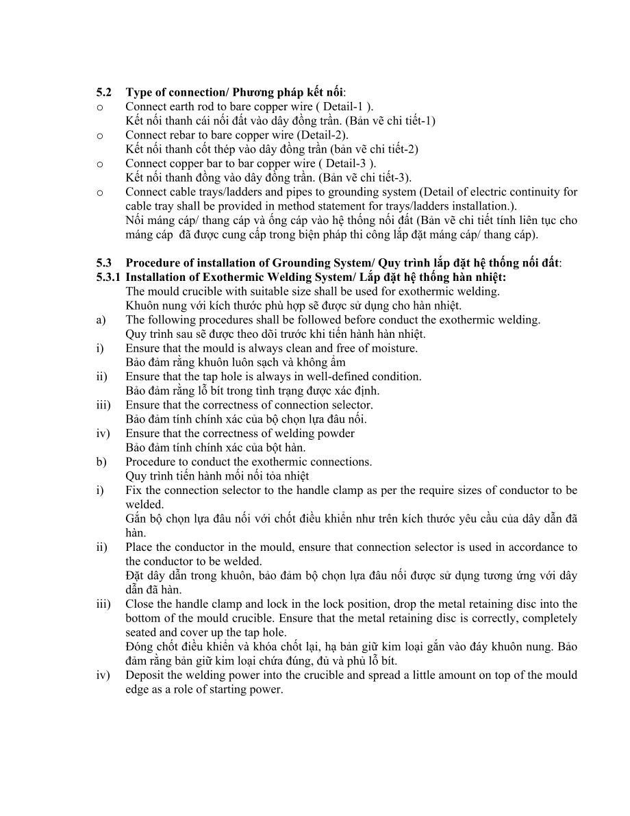 METHOD STATEMENT OF GROUNDING SYSTEM INSTALLATION.doc_第3页