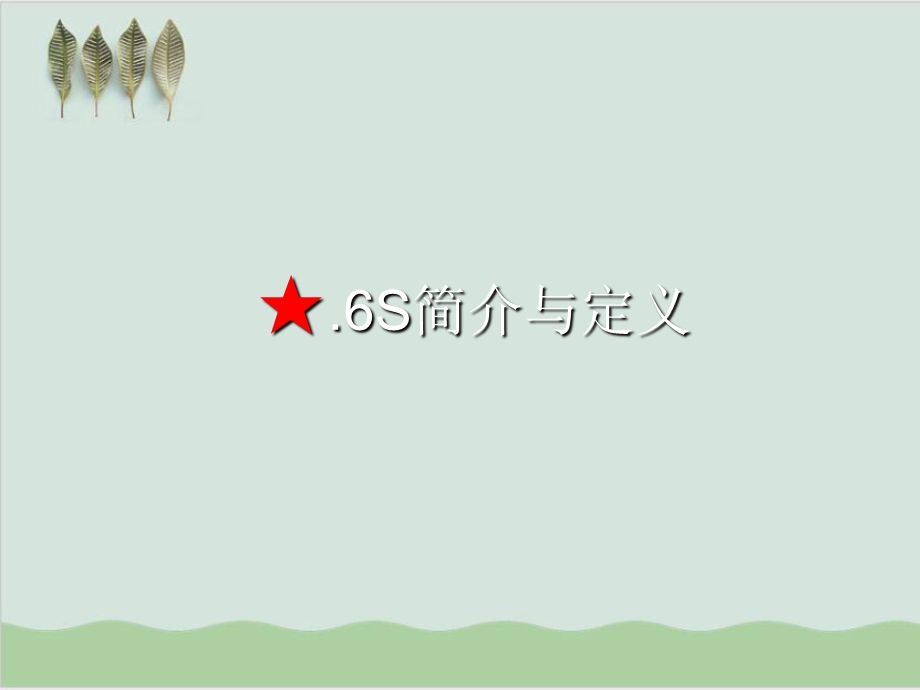 6S现场管理培训课件.ppt_第2页